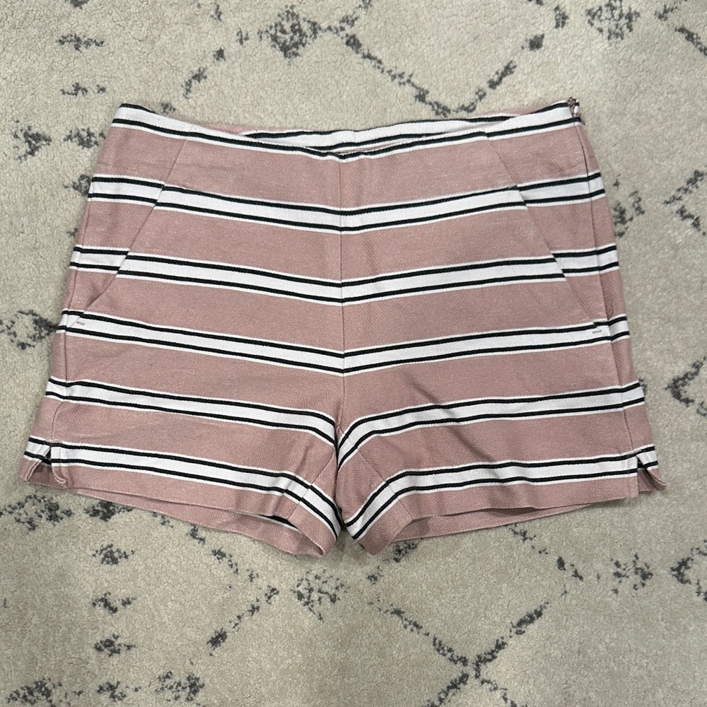 Loft striped shorts
